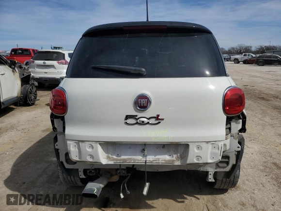 2015 FIAT 500L Urbana Trekking with VIN ZFBCFADH7FZ032453, listed as a Copart auction lot 49436275 with 129,521 mi miles and Salvage Title. Bid and sale history available at carsss.com. Image 6.