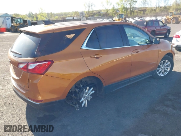 2018 Chevrolet Equinox LT with VIN 2GNAXSEV6J6124161, listed as a IAAI auction lot 42128338 with 69,105 mi miles and . Bid and sale history available at carsss.com. Image 4.