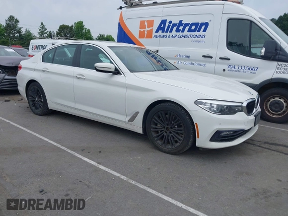 2018 BMW 5 Series 530i xDrive with VIN WBAJA7C5XJG907944, listed as a IAAI auction lot 42290336 with 111,512 mi miles and . Bid and sale history available at DreamBid. Image 1.