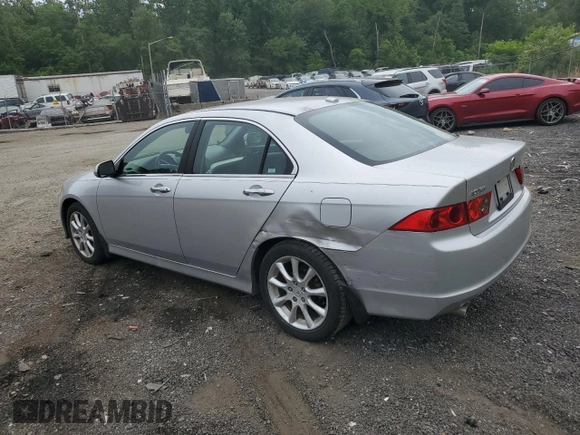2006 Acura TSX Navi with VIN JH4CL96956C025688, listed as a Copart auction lot 59765615 with 129,508 mi miles and Salvage title. Bid and sale history available at DreamBid. Image 2.