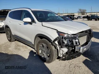 2022 Hyundai Santa Fe SEL with VIN 5NMS24AJ8NH396221, listed as a Copart auction lot 70727342 with 11,855 mi miles. Bid and sale history available at carsss.com. Image 4.