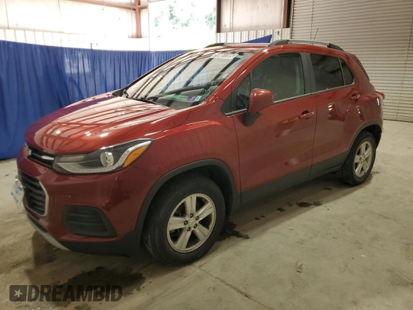 2021 Chevrolet Trax LT with VIN KL7CJPSB9MB323326, listed as a Copart auction lot 59661395 with Not provided miles and Clean title. Bid and sale history available at DreamBid. Image 1.