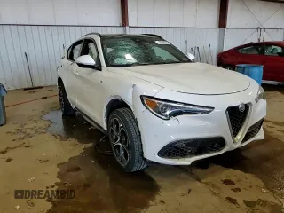 2023 Alfa Romeo Stelvio Ti z VIN ZASPAKBN4P7D57870, wystawiony jako Copart lot #46588385 z przebiegiem Nie podano mil oraz Szkoda całkowita • Salvage title. Historia ofert i sprzedaży dostępna na DreamBid. Obrazek 14.