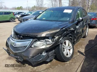 2015 Acura RDX Tech Pkg with VIN 5J8TB4H57FL010760, listed as a IAAI auction lot 41819346 with 107,178 mi miles. Bid and sale history available at carsss.com. Image 6.