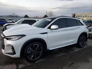 2024 Infiniti QX50 Sport with VIN 3PCAJ5FB1RF112540, listed as a Copart auction lot 85435974 with 3,055 mi miles and Salvage Title. Bid and sale history available at DreamBid. Image 1.