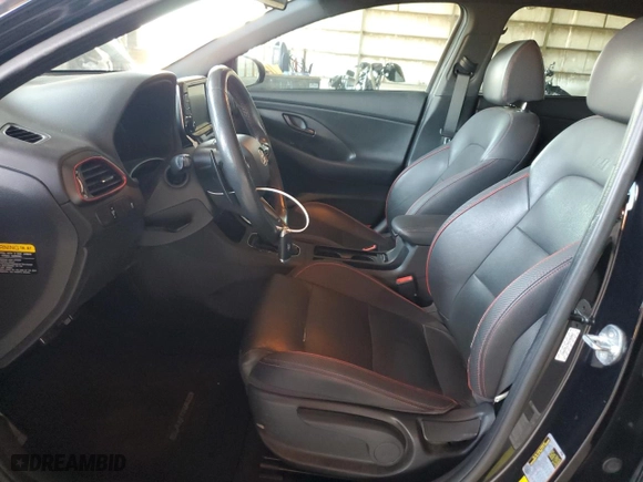 2019 Hyundai Elantra GT N Line with VIN KMHH55LC9KU102007, listed as a Copart auction lot 72942224 with 46,920 mi miles and Clean Title. Bid and sale history available at carsss.com. Image 7.