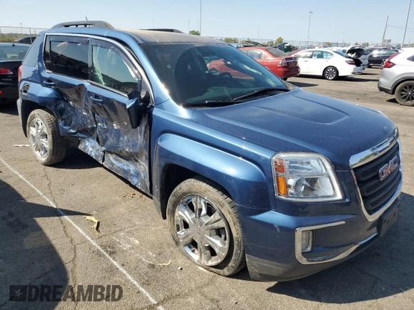 2017 GMC Terrain SLE with VIN 2GKFLTEK3H6208877, listed as a Copart auction lot 71092574 with 97,399 mi miles and Salvage Title. Bid and sale history available at carsss.com. Image 4.