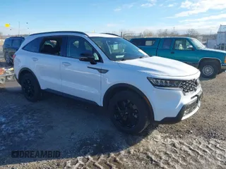 2021 Kia Sorento S with VIN 5XYRLDLC1MG052295, listed as a IAAI auction lot 41103359 with 26,408 mi miles and . Bid and sale history available at DreamBid. Image 1.