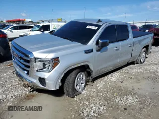 2019 GMC Sierra 1500 SLE z VIN 1GTR9BED2KZ273749, wystawiony jako Copart lot #61719124 z przebiegiem 82 685 mil mil oraz Szkoda całkowita • Salvage title. Historia ofert i sprzedaży dostępna na DreamBid. Obrazek 1.