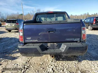 2013 Honda Ridgeline RT with VIN 5FPYK1F23DB013206, listed as a Copart auction lot 81290624 with 75,686 mi miles and Salvage Title. Bid and sale history available at carsss.com. Image 6.