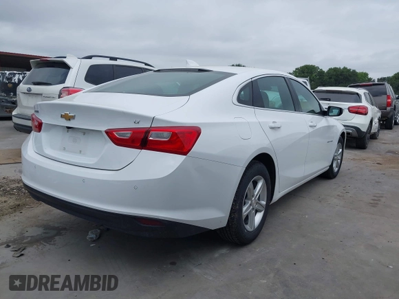 2024 Chevrolet Malibu LT with VIN 1G1ZD5ST1RF179555, listed as a IAAI auction lot 42166245 with 32,676 mi miles and . Bid and sale history available at DreamBid. Image 4.