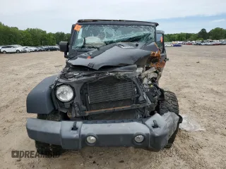 2016 Jeep Wrangler Sport with VIN 1C4AJWAG7GL297681, listed as a Copart auction lot 55926715 with 129,710 mi miles and Salvage title. Bid and sale history available at DreamBid. Image 5.