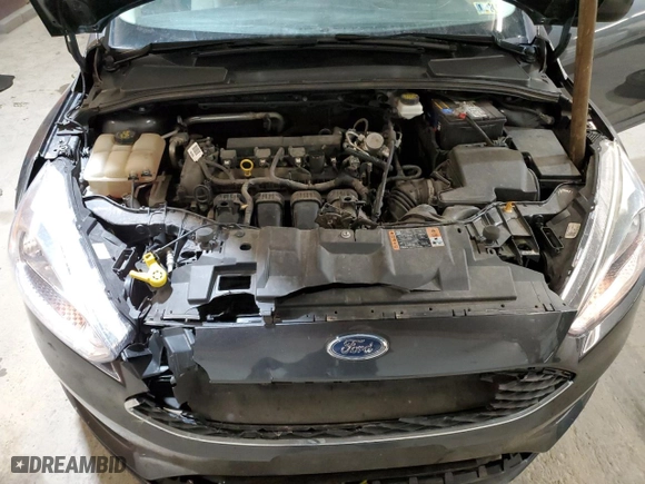 2018 Ford Focus SE with VIN 1FADP3F25JL225043, listed as a Copart auction lot 48569315 with 106,266 mi miles and Salvage Title. Bid and sale history available at carsss.com. Image 11.