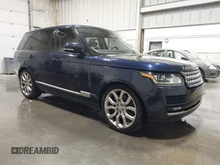 2016 Land Rover Range Rover Supercharged z VIN SALGS2EFXGA290049, wystawiony jako IAAI lot #42414328 z przebiegiem 73 188 mil mil oraz . Historia ofert i sprzedaży dostępna na DreamBid. Obrazek 1.