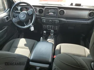 2020 Jeep Wrangler Unlimited Sport Altitude with VIN 1C4HJXDG2LW323502, listed as a Copart auction lot 59716595 with 47,296 mi miles and Salvage title. Bid and sale history available at DreamBid. Image 8.