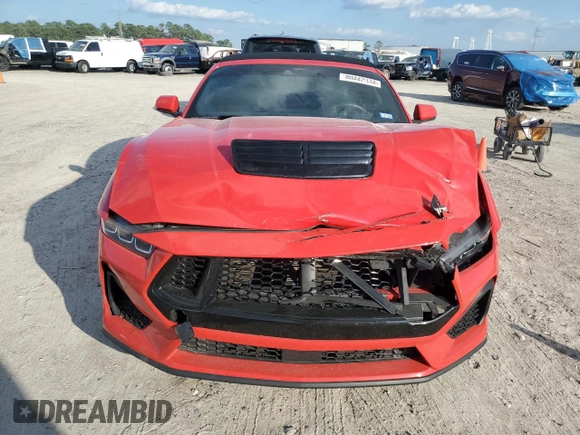 2024 Ford Mustang GT Premium с VIN 1FAGP8FF0R5119676, выставлен на аукционе Copart как лот 80442334 с пробегом 10 094 миль миль и Списание • Salvage title. История ставок и продаж доступна на DreamBid. Изображение 5.