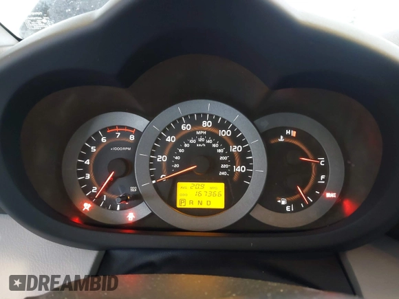 2010 Toyota RAV4 Ltd with VIN JTMDK4DV0AD015794, listed as a IAAI auction lot 41987844 with 167,366 mi miles. Bid and sale history available at carsss.com. Image 7.
