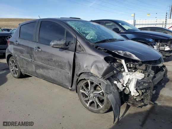 2016 Toyota Yaris L with VIN VNKKTUD39GA063914, listed as a Copart auction lot 48733505 with 81,143 mi miles and Salvage Title. Bid and sale history available at carsss.com. Image 4.