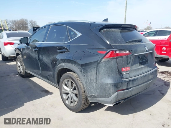 2016 Lexus NX 200t with VIN JTJBARBZ0G2074505, listed as a IAAI auction lot 41748315 with 135,237 mi miles and . Bid and sale history available at DreamBid. Image 3.