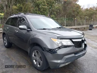 2008 Acura MDX Tech Pkg with VIN 2HNYD28378H504922, listed as a IAAI auction lot 41795784 with 204,145 mi miles. Bid and sale history available at carsss.com. Image 1.