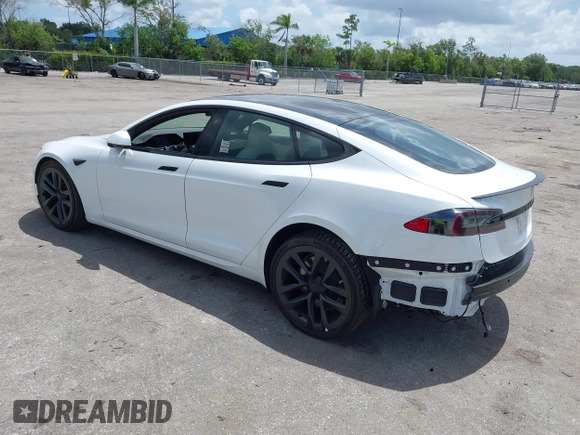 2021 Tesla Model S Plaid с VIN 5YJSA1E67MF436814, выставлен на аукционе IAAI как лот 42499058 с пробегом 21 401 миль миль и . История ставок и продаж доступна на DreamBid. Изображение 3.