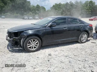 2015 Kia Optima LX with VIN KNAGM4A74F5660962, listed as a Copart auction lot 62565025 with 129,085 mi miles and Salvage title. Bid and sale history available at DreamBid. Image 1.