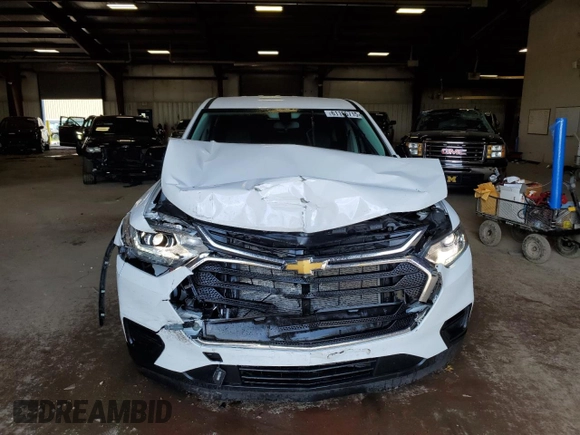 2021 Chevrolet Traverse LS with VIN 1GNERFKW5MJ222976, listed as a Copart auction lot 61166715 with 66,231 mi miles and Salvage title. Bid and sale history available at DreamBid. Image 5.