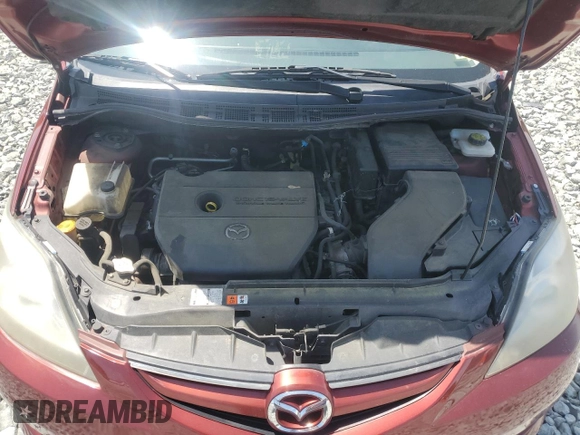 2009 Mazda 5 Sport with VIN JM1CR293X90338238, listed as a Copart auction lot 56184135 with 175,105 mi miles and Clean Title. Bid and sale history available at DreamBid. Image 12.