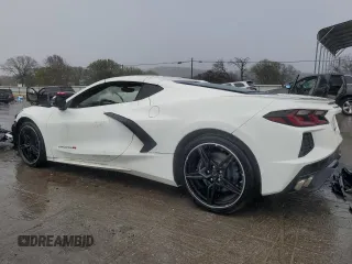 2022 Chevrolet Corvette 2LT with VIN 1G1YB2D4XN5119571, listed as a Copart auction lot 79663804 with 9,730 mi miles and Clean Title. Bid and sale history available at carsss.com. Image 2.