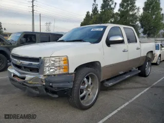 2007 Chevrolet Silverado 1500 LS with VIN 2GCEC13C771730673, listed as a Copart auction lot 86037784 with 166,619 mi miles and Salvage Title. Bid and sale history available at carsss.com. Image 1.