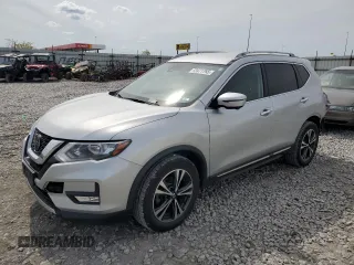 2018 Nissan Rogue SV z VIN JN8AT2MV6JW318673, wystawiony jako Copart lot #53471765 z przebiegiem 157 194 mil mil oraz Szkoda całkowita • Salvage title. Historia ofert i sprzedaży dostępna na DreamBid. Obrazek 1.