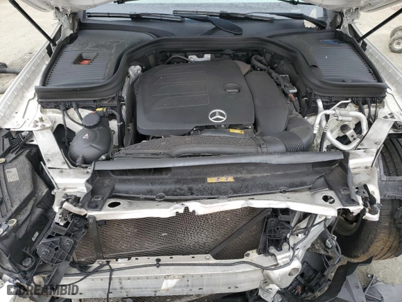 2022 Mercedes-Benz GLC with VIN W1N0G8EB5NV327954, listed as a Copart auction lot 44888295 with 47,472 mi miles and Salvage Title. Bid and sale history available at carsss.com. Image 12.