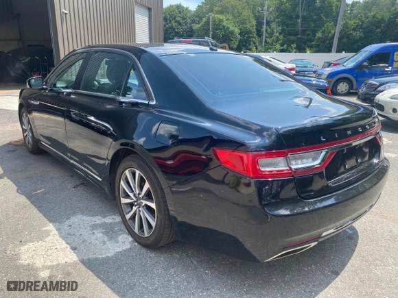 2017 Lincoln Continental Livery with VIN 1LN6L9UKXH5608880, listed as a Copart auction lot 74679524 with 173,780 mi miles and Clean Title. Bid and sale history available at carsss.com. Image 3.