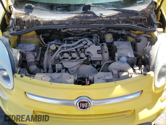 2014 FIAT 500L Trekking with VIN ZFBCFADH4EZ028911, listed as a Copart auction lot 72002594 with 59,245 mi miles and Salvage Title. Bid and sale history available at DreamBid. Image 11.