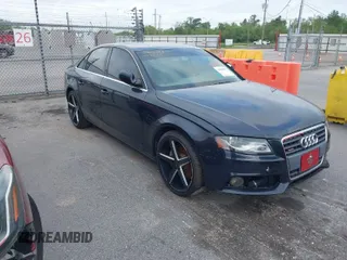 2012 Audi A4 2.0T Premium with VIN WAUBFAFL8CN019298, listed as a IAAI auction lot 41968694 with 129,579 mi miles. Bid and sale history available at carsss.com. Image 1.