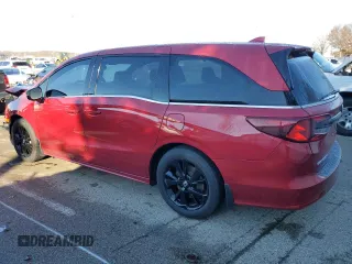 2023 Honda Odyssey Sport with VIN 5FNRL6H76PB061903, listed as a Copart auction lot 82524154 with Not Provided miles and Salvage Title. Bid and sale history available at carsss.com. Image 2.