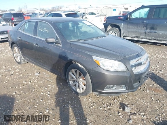 2013 Chevrolet Malibu LTZ with VIN 1G11H5SA9DF150247, listed as a IAAI auction lot 41376113 with 190,498 mi miles and . Bid and sale history available at DreamBid. Image 1.