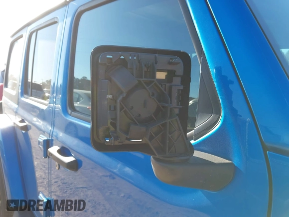 2022 Jeep Wrangler Unlimited Sahara with VIN 1C4JJXP64NW192452, listed as a IAAI auction lot 41631295 with 23,738 mi miles and . Bid and sale history available at DreamBid. Image 20.