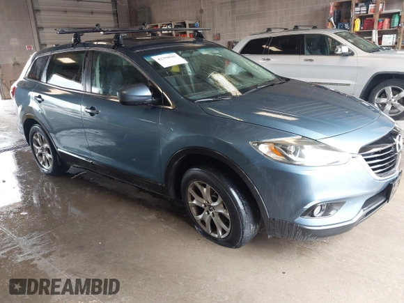 2014 Mazda CX-9 Touring with VIN JM3TB3CA0E0447066, listed as a IAAI auction lot 42350587 with 162,707 mi miles and . Bid and sale history available at DreamBid. Image 1.