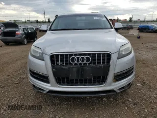 2012 Audi Q7 Premium Plus with VIN WA1LGAFE8CD002054, listed as a Copart auction lot 61968375 with Not provided miles and Salvage title. Bid and sale history available at DreamBid. Image 5.