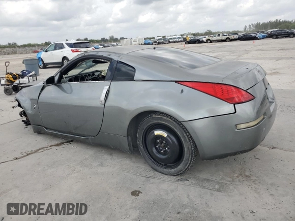 2005 Nissan 350Z Touring with VIN JN1AZ34E15M655188, listed as a Copart auction lot 47942655 with Not Provided miles and Clean Title. Bid and sale history available at carsss.com. Image 2.
