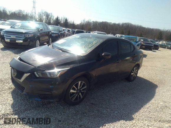 2021 Nissan Versa SV with VIN 3N1CN8EV1ML890974, listed as a IAAI auction lot 41626105 with 82,598 mi miles and . Bid and sale history available at DreamBid. Image 2.