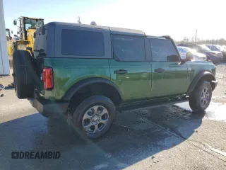 2024 Ford Bronco Big Bend with VIN 1FMDE7BH2RLA77300, listed as a Copart auction lot 48970715 with 9,775 mi miles and Salvage Title. Bid and sale history available at DreamBid. Image 3.