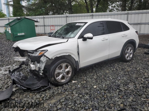 2023 Honda HR-V LX with VIN 3CZRZ2H32PM715175, listed as a Copart auction lot 56970815 with 37,217 mi miles and Salvage title. Bid and sale history available at DreamBid. Image 1.