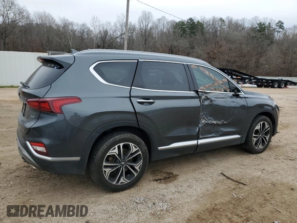 2019 Hyundai Santa Fe Ultimate with VIN 5NMS53AA6KH139894, listed as a Copart auction lot 44133575 with 145,053 mi miles and Salvage Title. Bid and sale history available at carsss.com. Image 3.