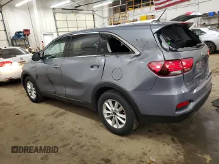 2020 Kia Sorento LX V6 with VIN 5XYPG4A5XLG613172, listed as a Copart auction lot 49513745 with 120,142 mi miles and Salvage Title. Bid and sale history available at carsss.com. Image 2.
