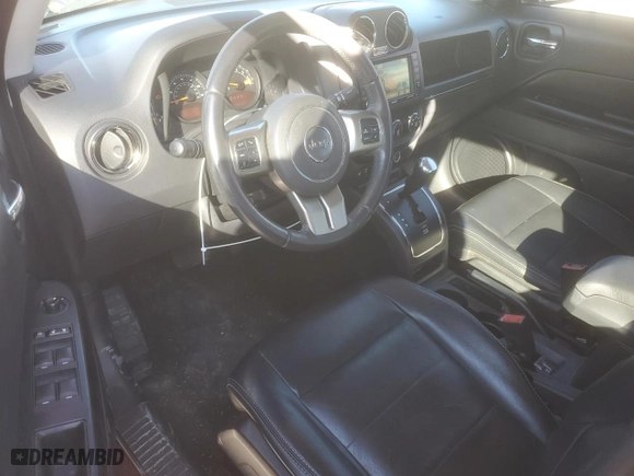 2016 Jeep Patriot Latitude with VIN 1C4NJRFB8GD638810, listed as a Copart auction lot 46640805 with 130,237 mi miles and Salvage Title. Bid and sale history available at carsss.com. Image 8.