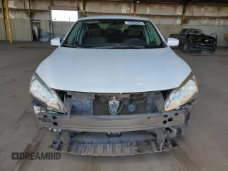 2015 Nissan Sentra SV with VIN 3N1AB7AP0FL690947, listed as a Copart auction lot 53983875 with 84,206 mi miles and Salvage Title. Bid and sale history available at DreamBid. Image 5.