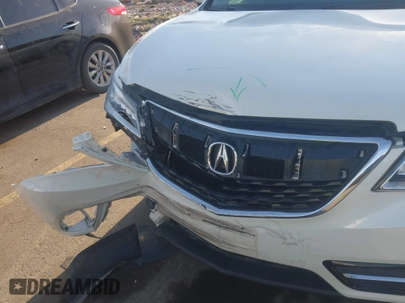 2016 Acura MDX w/Tech with VIN 5FRYD4H49GB045079, listed as a IAAI auction lot 41968901 with 113,577 mi miles. Bid and sale history available at carsss.com. Image 18.