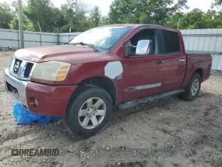 2004 Nissan Titan LE z VIN 1N6AA07AX4N557455, wystawiony jako Copart lot #60488815 z przebiegiem 294 544 mil mil oraz Nie do naprawy • Non repairable. Historia ofert i sprzedaży dostępna na DreamBid. Obrazek 1.